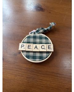 Scrabble Hoop-Peace