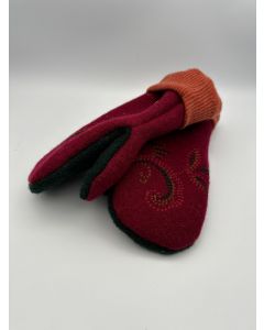 Boiled Wool Mittens