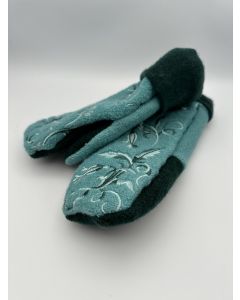 Boiled Wool Mittens