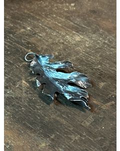 Forged Silver Leaf